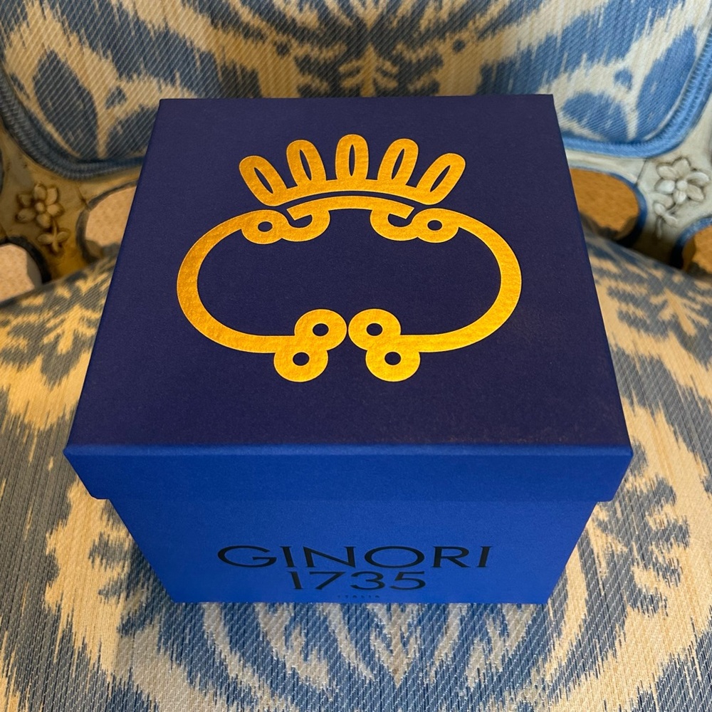 Richard Ginori Blue Box with Logo - Picture 2 of 7